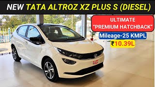 2023 Tata Altroz XZ Plus S❤ Diesel  Detailed Walkaround With On Road Price  nitin ghule [upl. by Verras448]