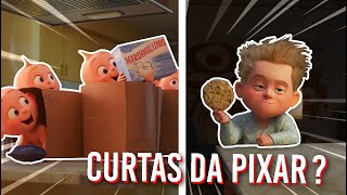 NOVOS CURTAS DA PIXAR  OS INCRÍVEIS [upl. by Rubia513]