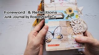 Foreword and Reflections Junk Journals by RoseByNameCo [upl. by Jeni]