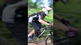 Freeridestrecke Trassem Training für King of the Trail 2024 ghostbikes downhill kidsonbikes [upl. by Pisarik]