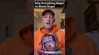 Signos CGM testing Sola Everything Bagel [upl. by Ahtelrac]