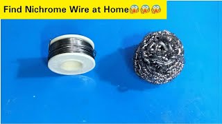 how to find nichrome wire at home  HowToFindNichromeफ्री में  Nichrome Wire where to find [upl. by Donall]