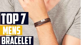 7 Best Mens Bracelets for Style amp Substance [upl. by Eitra]