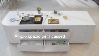 MIELE  PIANO INDUZIONE CON CAPPA INTEGRATA TWOINONE [upl. by Noissap634]