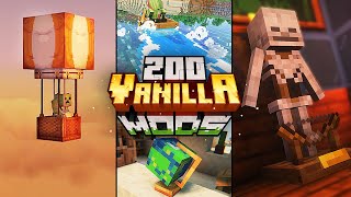 TOP 200 Vanilla Minecraft Mods For 1204  120  Ep 1 2024 ForgeFabric [upl. by Floeter605]