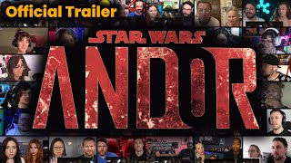 Andor  Official Trailer  REACTION MASHUP  Disney  Star Wars [upl. by Remington207]