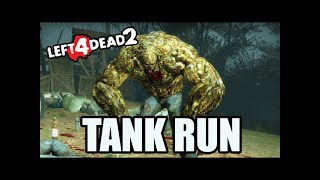 Left 4 Dead 2  Tank Run  El Diluvio [upl. by Lesak]