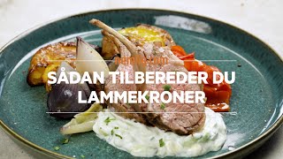 Sådan tilbereder du lammekroner  nemligcom [upl. by Noimad66]