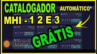 CATALOGADOR OPÇÕES BINÁRIAS GRÁTIS  ESTRATÉGIA MHI 1 2 E 3  explicada [upl. by Lasiaf611]