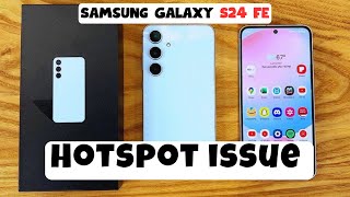 This video will guide you How to Active Mobile Hotspot Samsung Galaxy S24 FE  Hotspot settings [upl. by Keynes976]