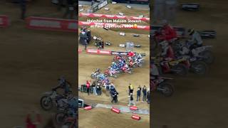 Insane holeshot from Malcom Stewart at Paris Supercross 2024😲mx motocross paris foryou [upl. by Mauldon]