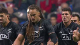 Maori All Blacks Haka at soldout BC Place in Vancouver [upl. by Aridnere]