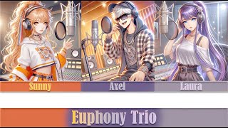 🎶 Euphony Trio 🎶  3Second Song ⏱️  Instrumental Beat by Raylene 🎤 [upl. by Nosyrb]