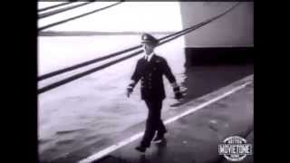 RMS Caronia  Cunard  Maiden Voyage  Original footage [upl. by Yeznil]