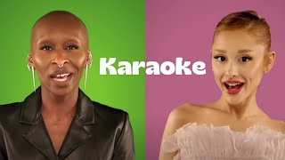 Ariana Grande amp Cynthia Erivo  Elphaba amp Glinda song  Karaoke [upl. by Neff757]