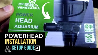 How To Install Powerhead In Aquarium EASY StepByStep Guide [upl. by Analrahc]