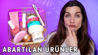 INFLUENCERLARIN ÖVE ÖVE BİTİREMEDİĞİ ÜRÜNLERİ DENEDİM💄😬👆🏼 [upl. by Nyvets]