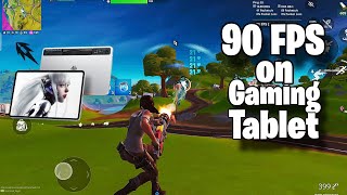 Red Magic Nova Gaming Tablet 90 FPS Fortnite Mobile Gameplay  Going crazy with the new update [upl. by Jenna]