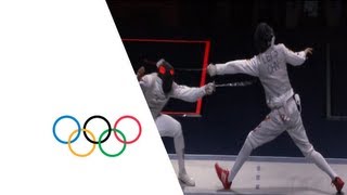 Sheng wins Mens Individual Foil Gold  London 2012 Olympics [upl. by Norina]