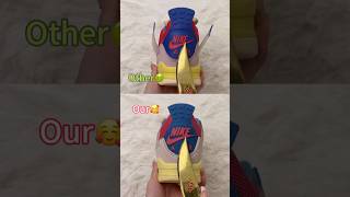 Real Vs Fake Guava Ice Jordan 4 shorts sneakerhead viral [upl. by Witt]