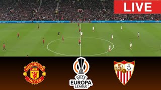 🔴Man United vs Sevilla  Live Stream  Uefa Europa League 2023  FIFA 23 [upl. by Opportina]