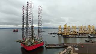 Loch Maree Cromarty Firth and Mermaid of the North  Sept 2022 Drone footage [upl. by Leslie]