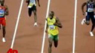 Usain Bolt runs World Record 200m 1930 secs [upl. by Guerra]