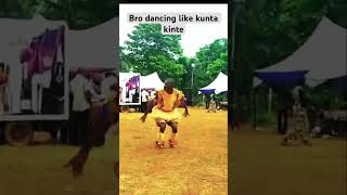 Bro dancing like kunta kinte reelssubscribe vibes trend lol wow [upl. by Atteyek]