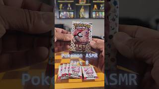 Pokemon ASMR Part 8 pokemon pokemon151 asmr packopening [upl. by Engis]