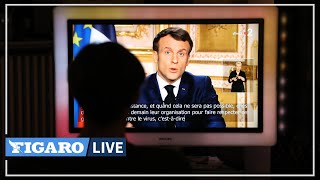 🔴 Macron annonce le CONFINEMENT face au coronavirus [upl. by Aylad]