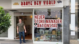 Neuer Store Manager vom Brave New World in Köln  Aktionstag 28082021 [upl. by Nneb]