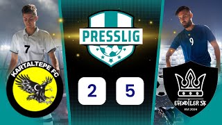 PressLigCom KARTALTEPE FC 25 EFENDİLER SK Karşılaşması Maç Yayını [upl. by Aicinod]