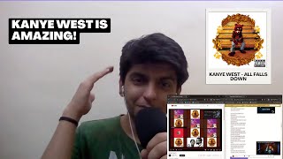 All Falls Down  Kanye West Reaction First Reaction amp Review  Indian Guy Reacts to HipHop [upl. by Eylhsa31]