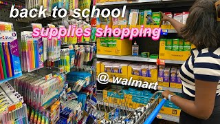 back to school supplies shopping 2024  Walmart [upl. by Attenauq]