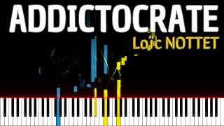 🚩Addictocrate  Loïc NOTTET  Piano Tutorial pianotutorial [upl. by Bevin852]