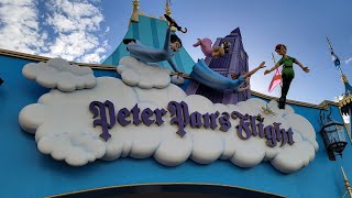 Peter Pans Flight at Magic Kingdom Full Ride [upl. by Uaerraj]