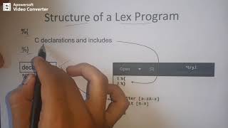 Lec10 Lexical Analyzer Generator Lex OR Flex [upl. by Hanleigh796]