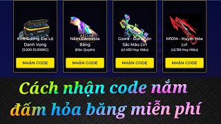 Cách nhận code nắm đấm hỏa băng free fire miễn phí  thoa60 [upl. by Carrissa]