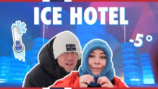 WE SPENT A NIGHT IN THE WORLDS NORTHERNMOST ICE HOTEL  Visit Norway [upl. by Raybin]