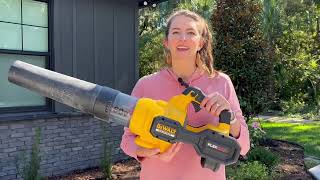 DEWALT FLEXVOLT Blower Review Best Cordless Leaf Blower [upl. by Kaazi671]