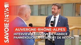 🔴 Première interview du nouveau président de la région AuvergneRhôneAlpes [upl. by Kubiak]