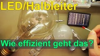 Elektronik LEDsHalbleiter wie Effizient geht das [upl. by Hannis]