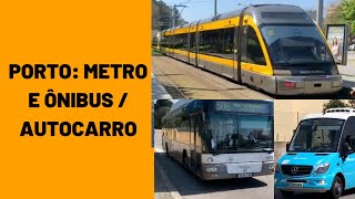 🇵🇹Ⓜ️🚌💳 Porto  Panorama do Metro autocarros e bilhetagem [upl. by Bertrand]