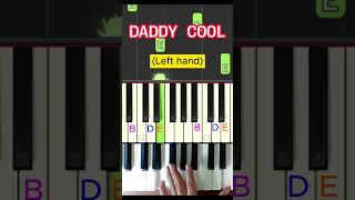 Daddy Cool piano pianotutorial daddycoolpiano shorts [upl. by Matta847]