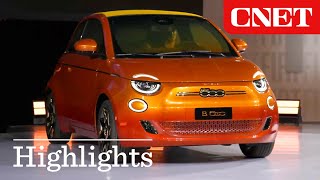 New 2024 Fiat 500e EV Revealed LA Auto Show 2022 [upl. by Trever]