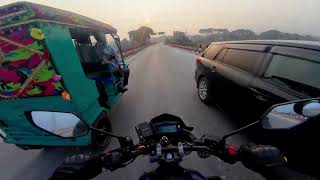 ভোরের সজিবতা  Morning Ride  Moto Trekker [upl. by Yenal]