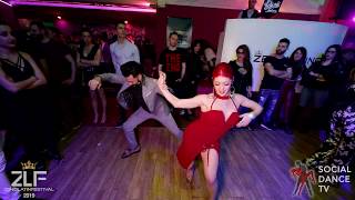 Francesco Nunziata amp Gaia Castracani – Social Dancing  Zeno Latin Festival 2019 Naples Italy [upl. by Joela]