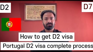 Portugal d2 visa for Pakistani  Portugal job seekers visa 2024  Portugal immigration new updates [upl. by Sparks]