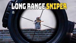 BEST Long Distance Sniper Gameplay 😱 PUBG Mobile  ThesaurusPG [upl. by Verbenia]