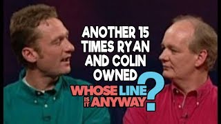 Another 15 Times Ryan AND Colin Owned quotWhose Line Is It Anywayquot [upl. by Risan]